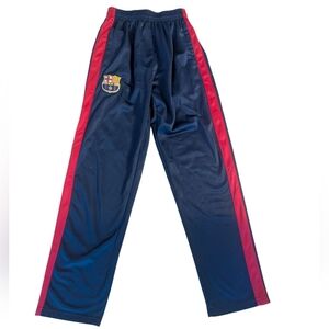 2/$15 F.C.B Boys Sports Blue Track Pants with Red Stripes- Size X-Large (32)